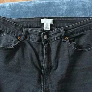 HandM jeans black slim fit